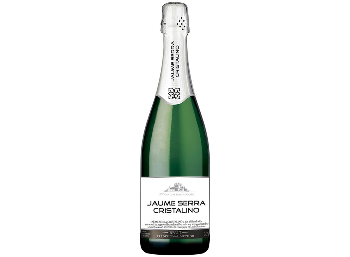 Jaume serra cristalino champagne bottle