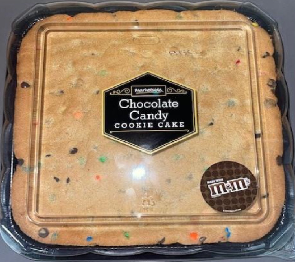 Recalled Cookie Cake From Walmart