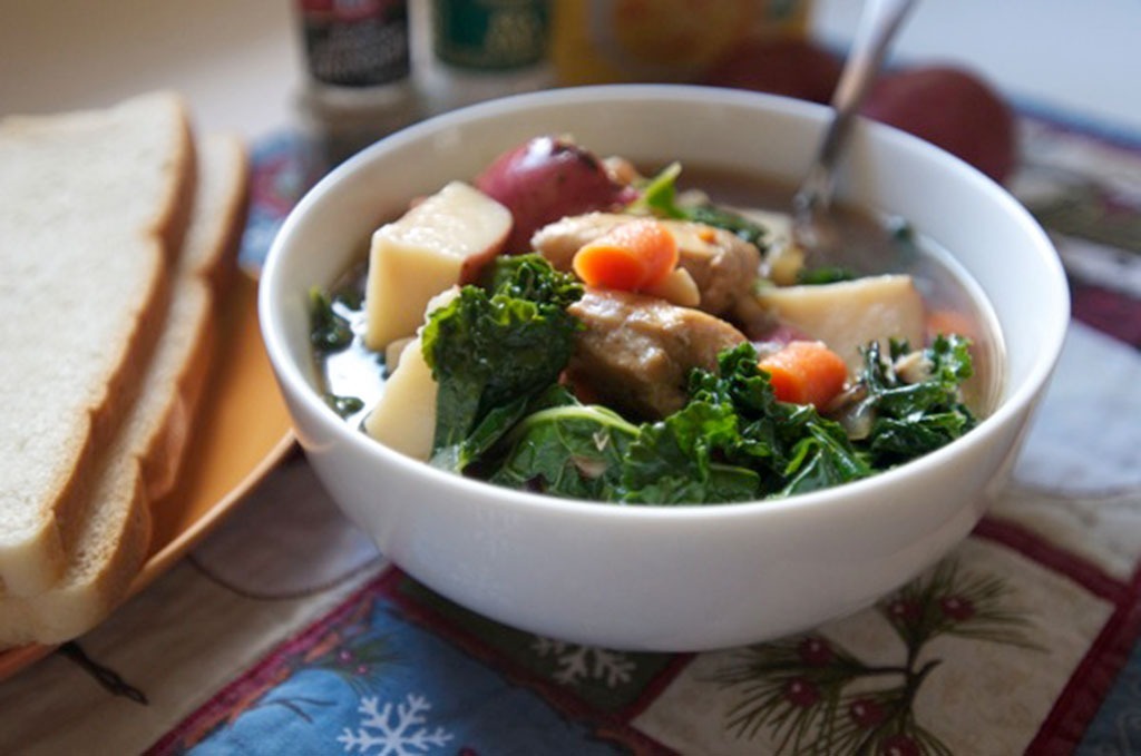 healthy soup recipes - greens