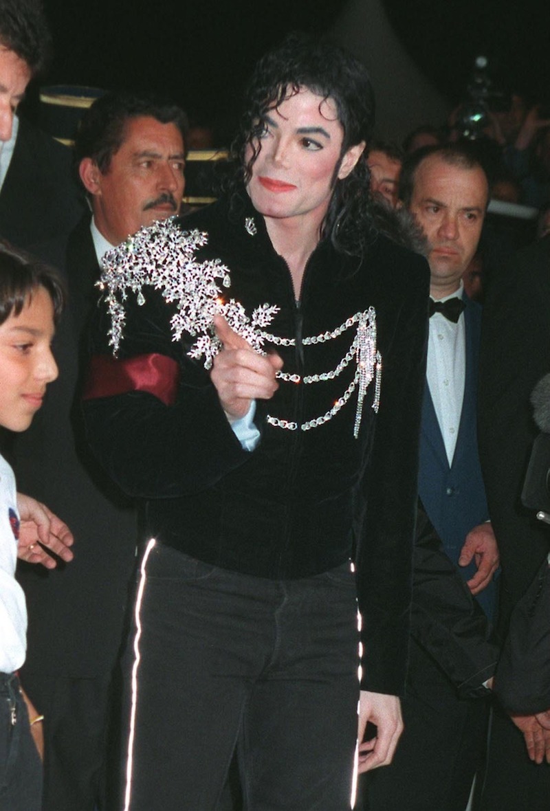 Michael Jackson at the 1997 Cannes Film Festival