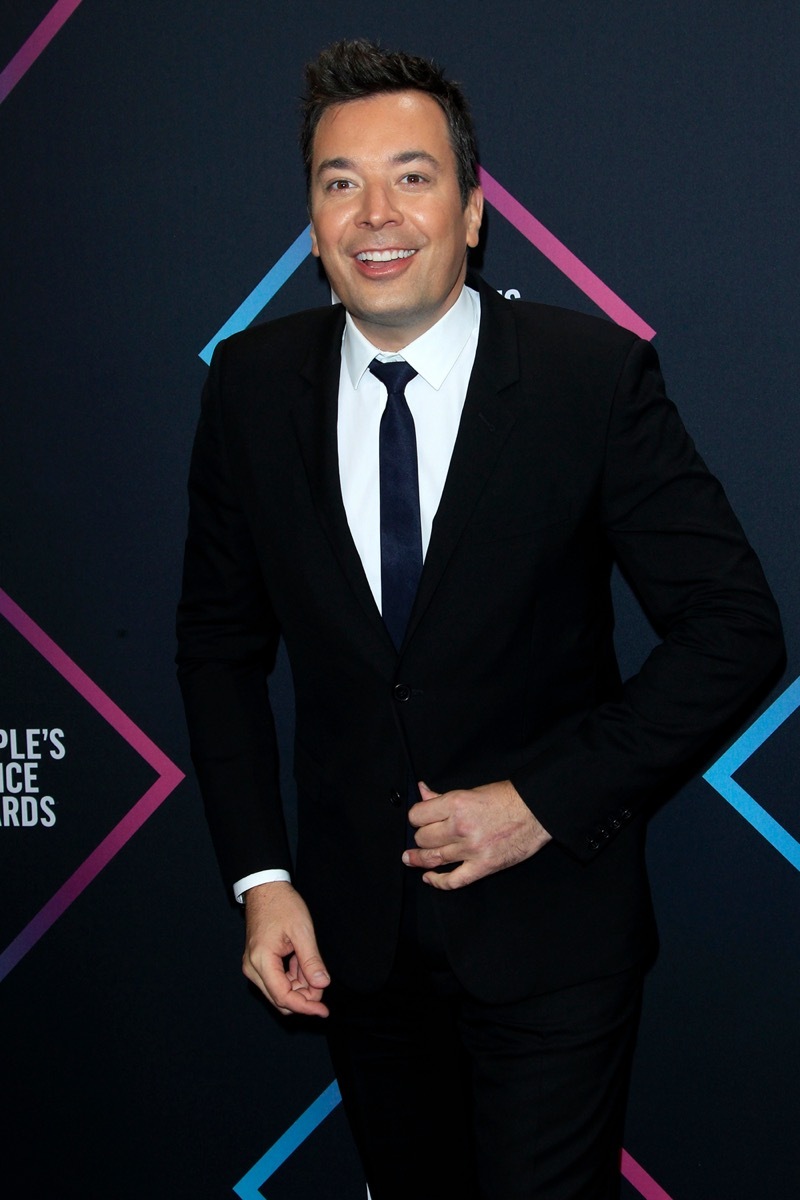 Jimmy Fallon at the Peoples Choice Awards in 2018