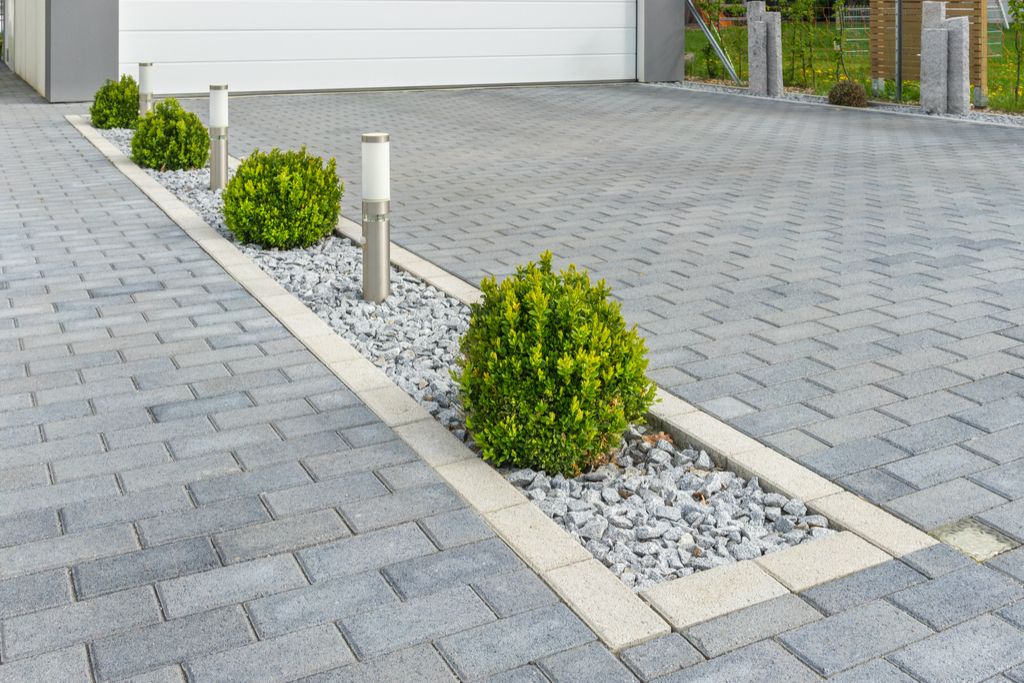 Driveway Border Boosting Your Home's Curb Appeal