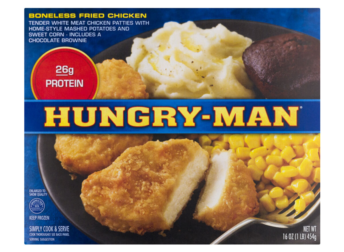 hungry man boneless fried chicken