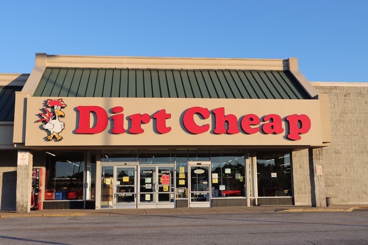 dirt cheap store