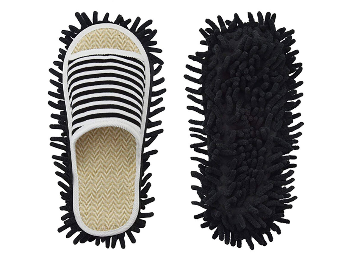pair of mop slippers