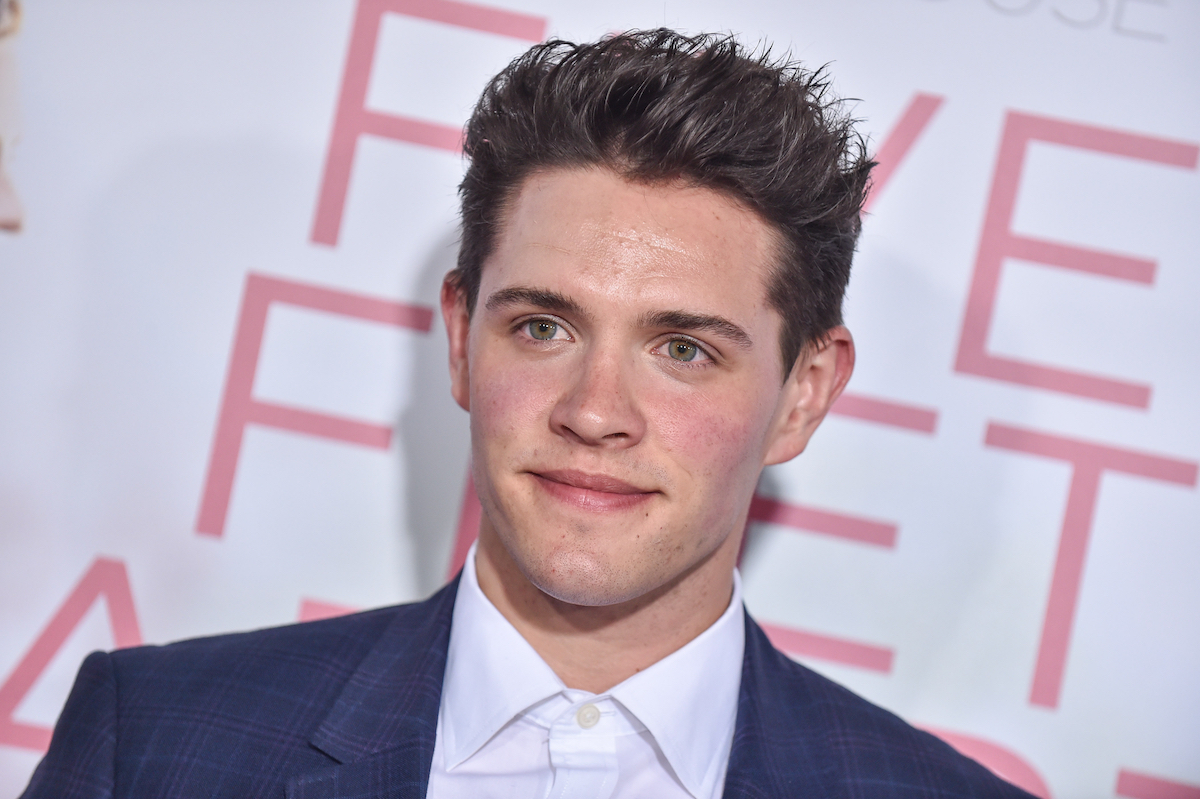 Casey Cott at the premiere of 