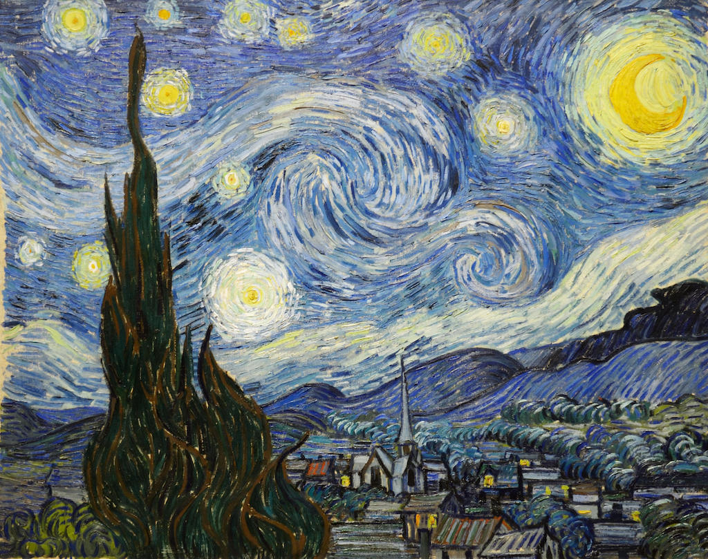 GHFCP7 The Starry Night, 1889, Vincent Van Gogh