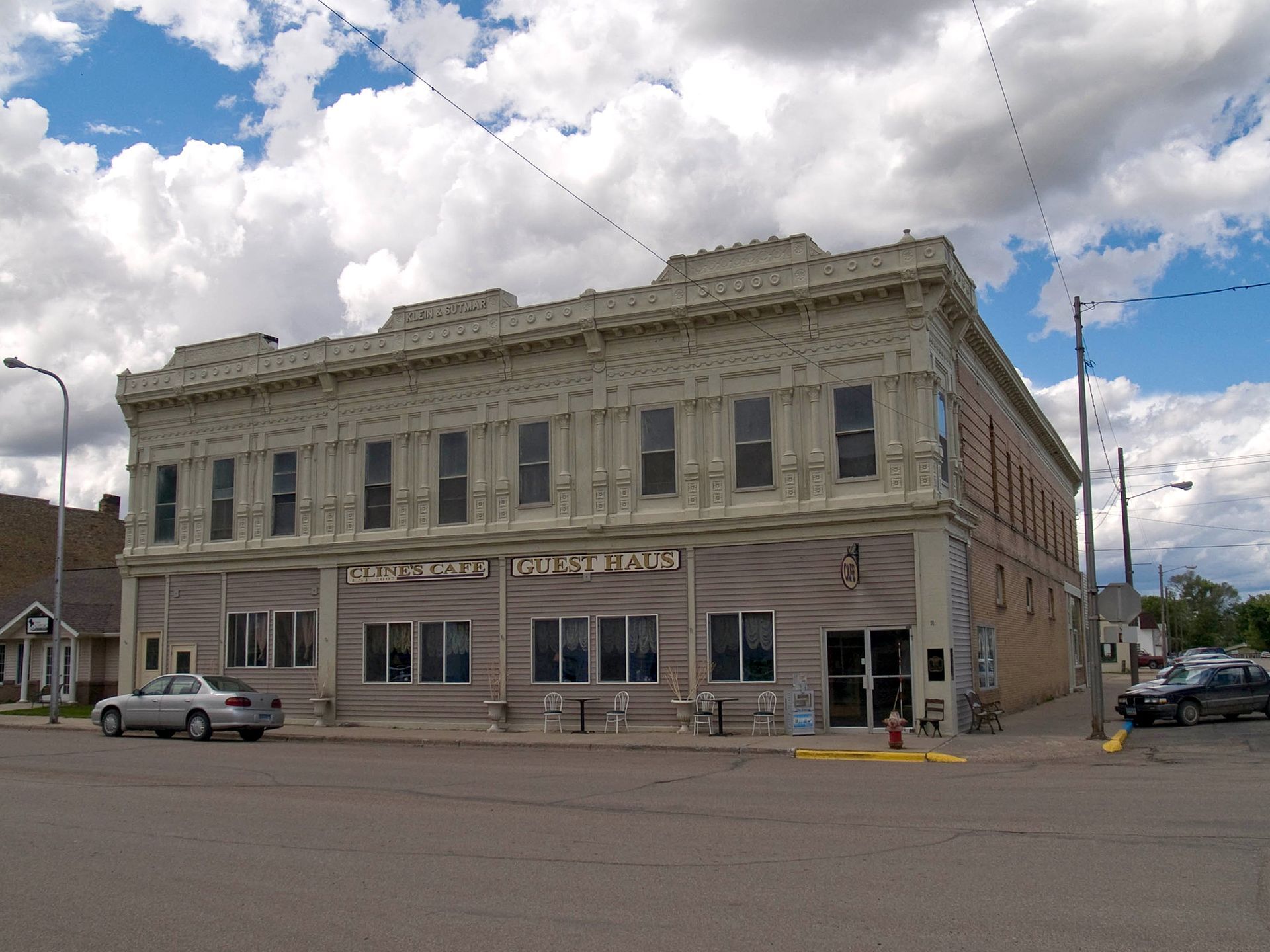 historic building in Oakes, North Dakota