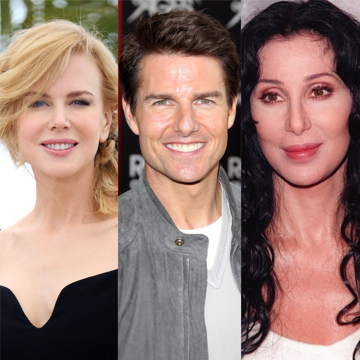 Nicole Kidman, Tom Cruise, and Cher