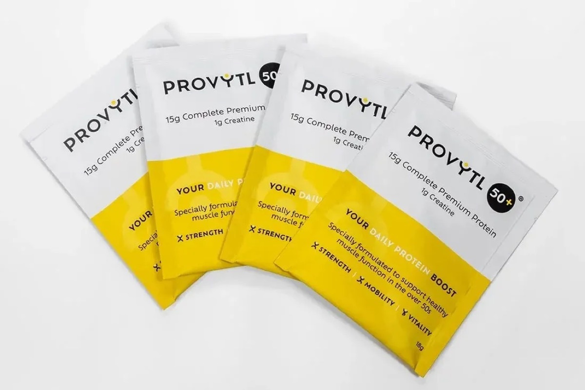 Provytl 50+ Protein Supplements on white background