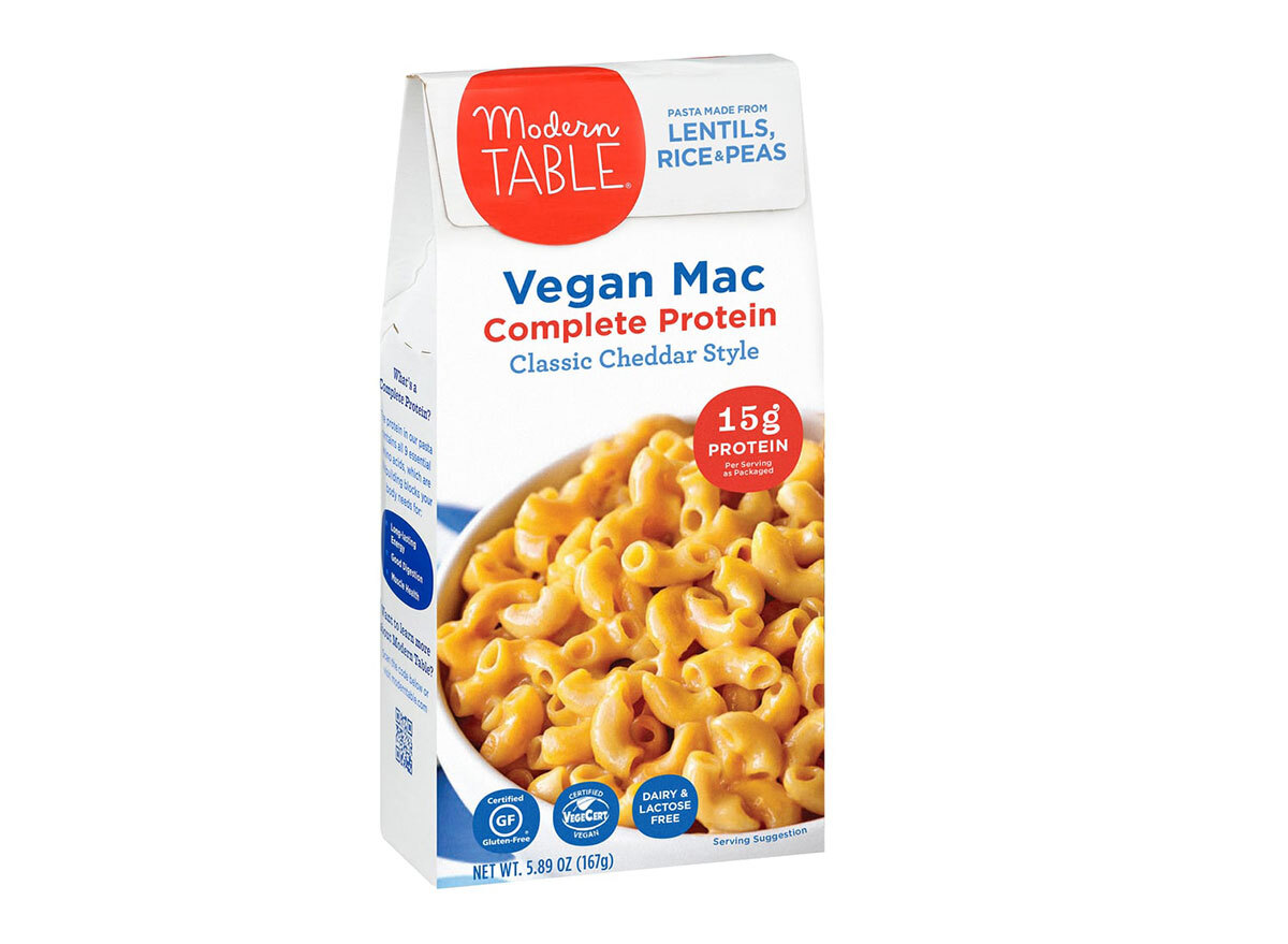 modern table vegan mac complete protein classic style