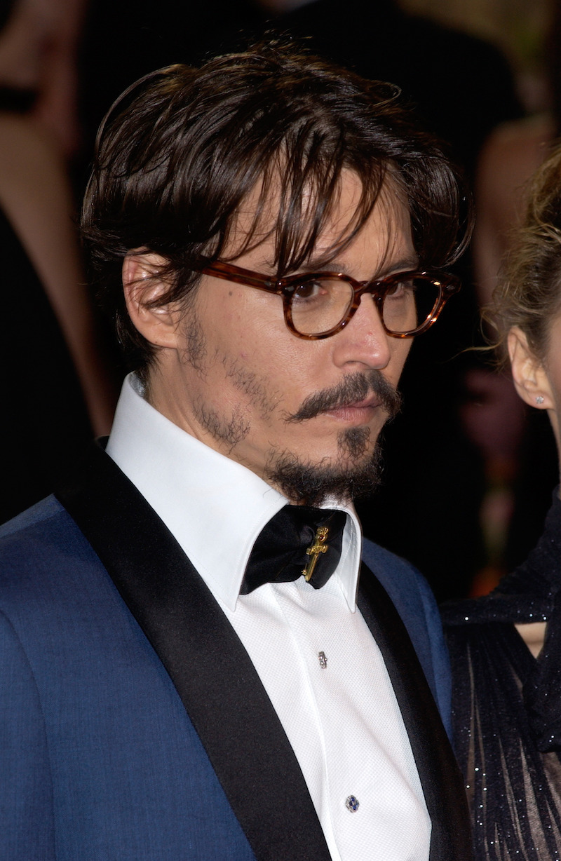 Johnny Depp at the 2005 Oscars