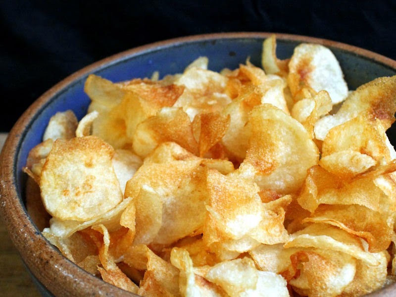 8. Homemade Potato Chips