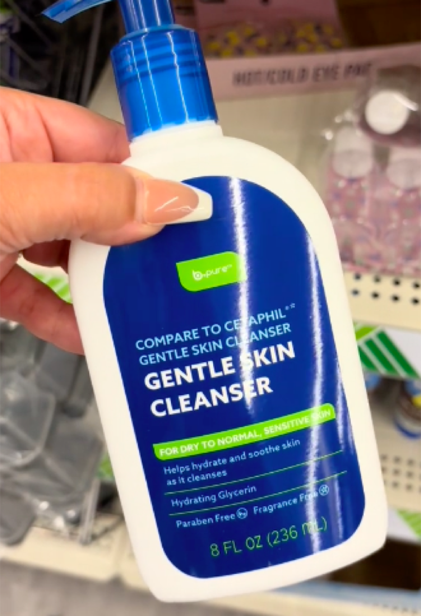 Dollar Tree dupe for Cetaphil Facial Cleanser