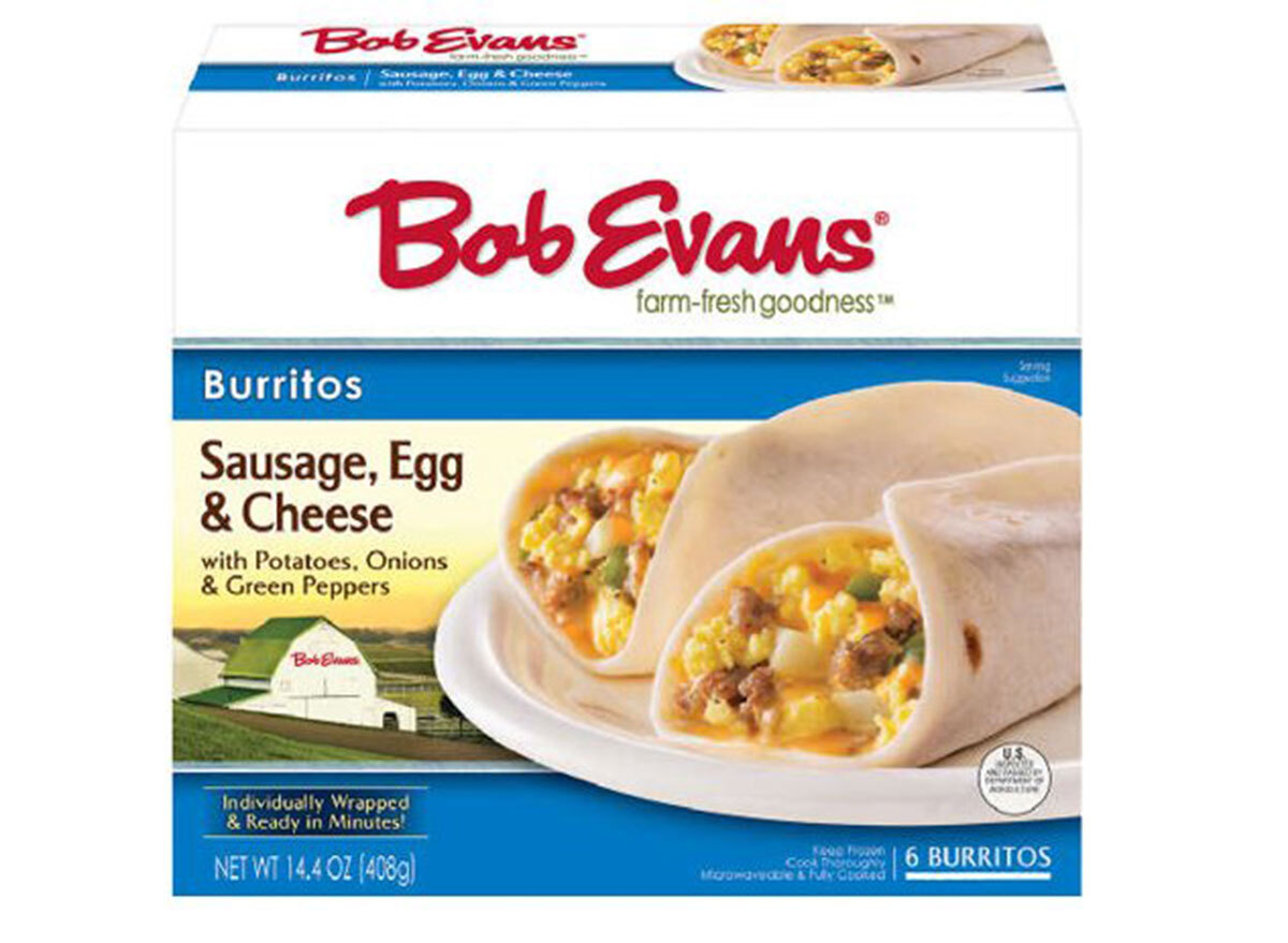 bob evans burrito