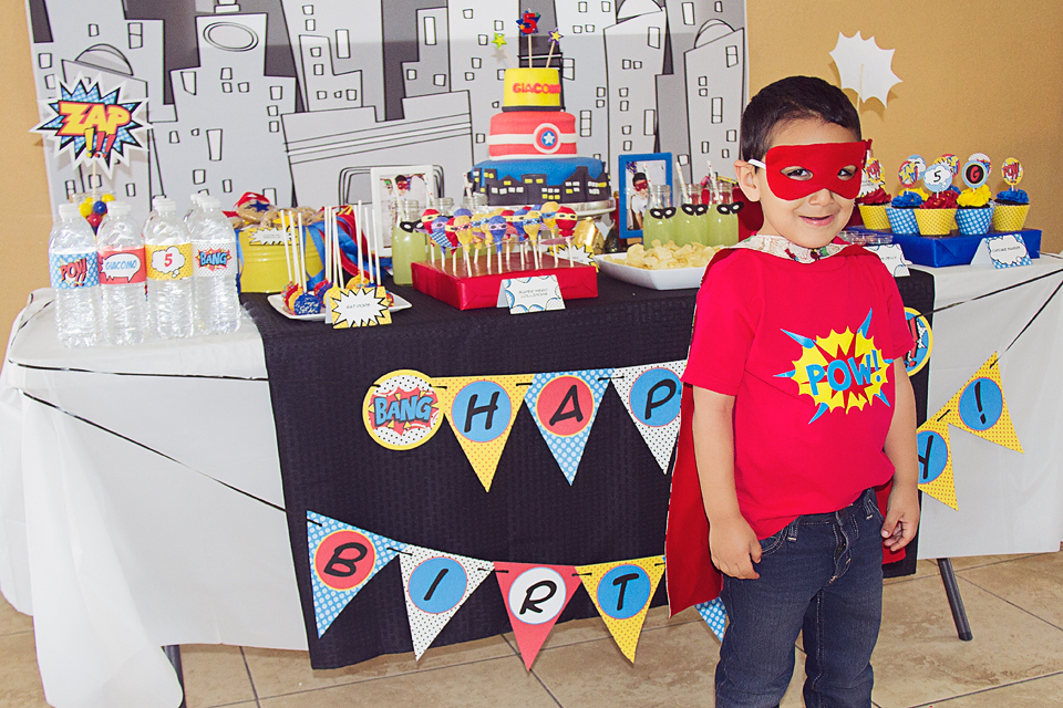 5. Superhero party