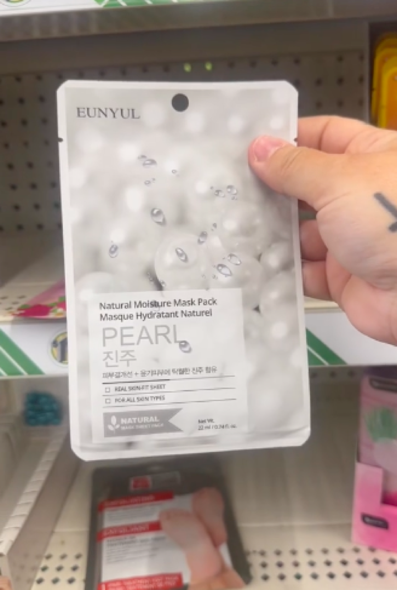 Dollar Tree Korean beauty products pearl face mask