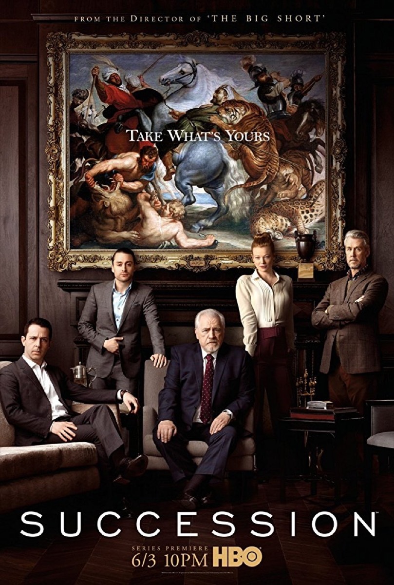 succession promotional poster