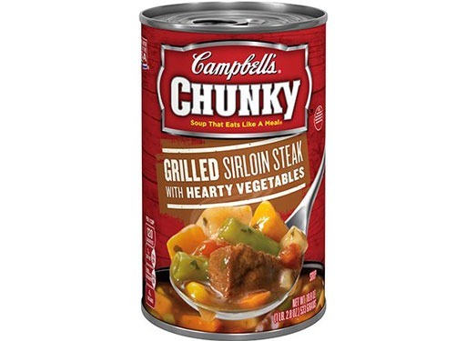 Campbell's Chunky Grilled Sirloin Steak with Hearty Vegetables