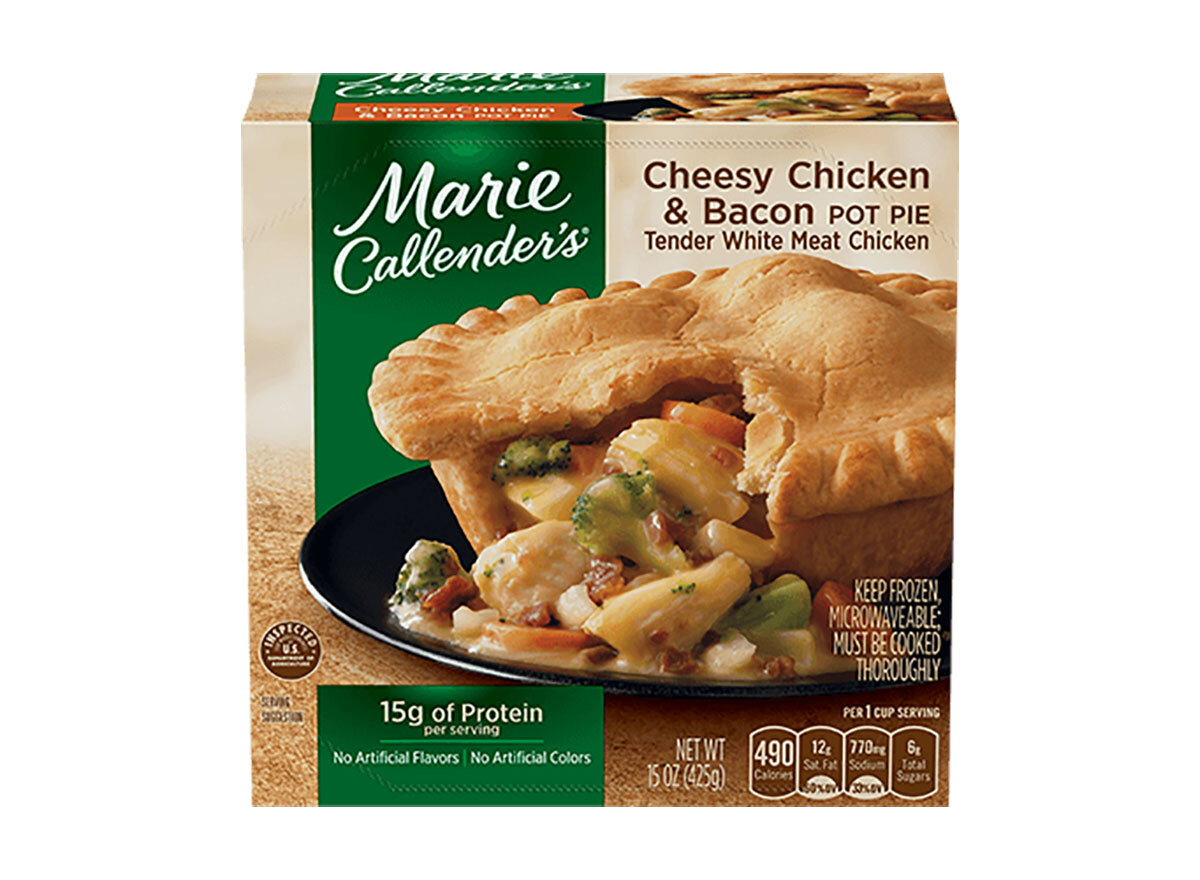 marie callenders chicken bacon pot pie