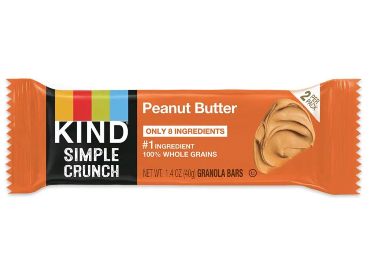kind simple crunch peanut butter
