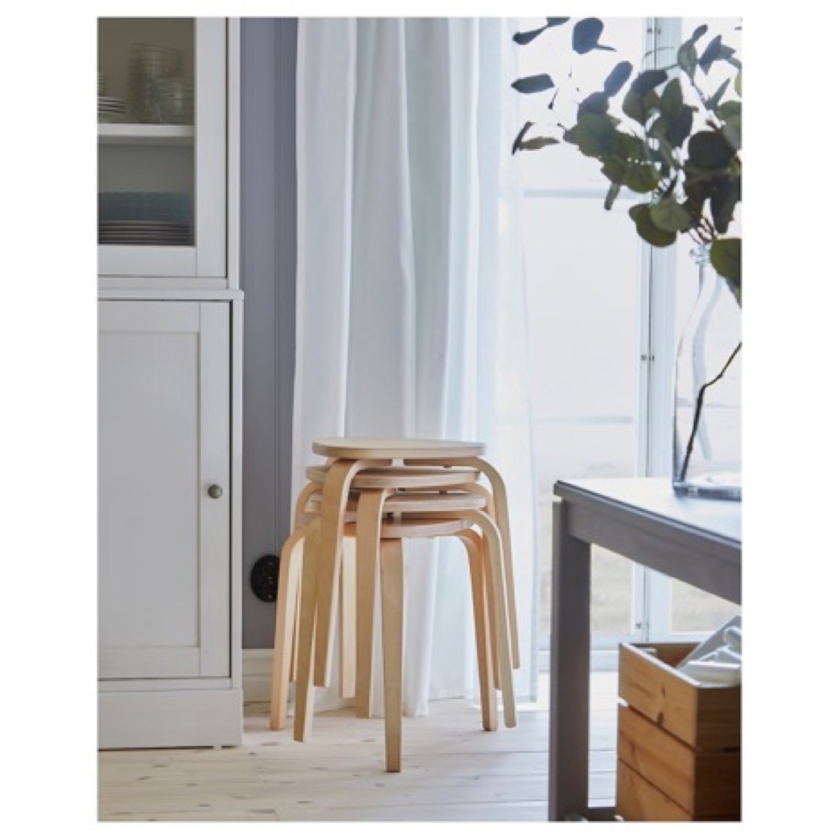 Ikea stackable stools