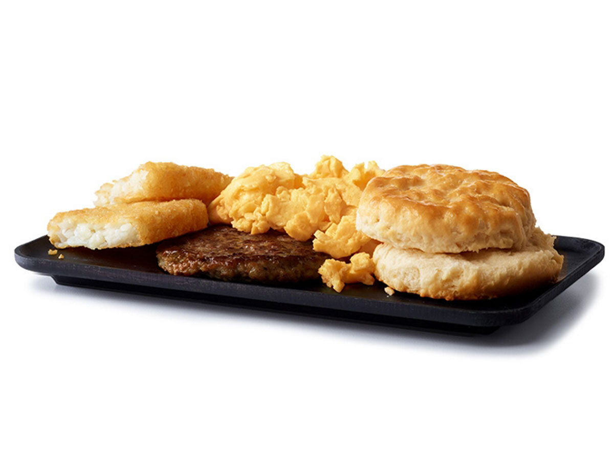 mcdonalds big breakfast regular size biscuit
