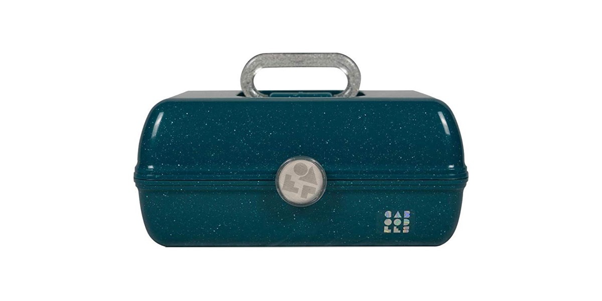 Turquoise caboodles makeup kit