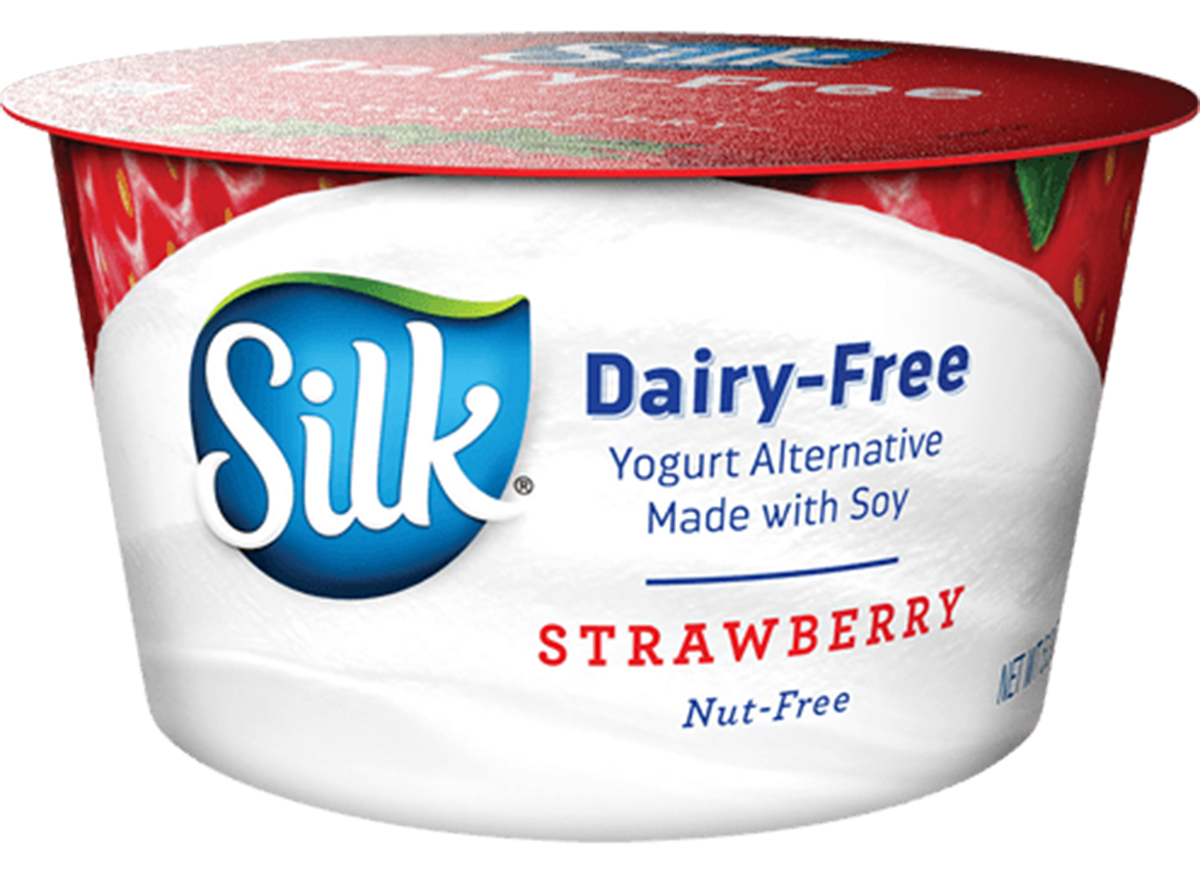 silk dairy free strawberry