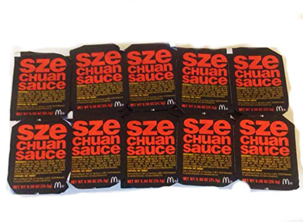 mcdonalds szechuan sauce packets