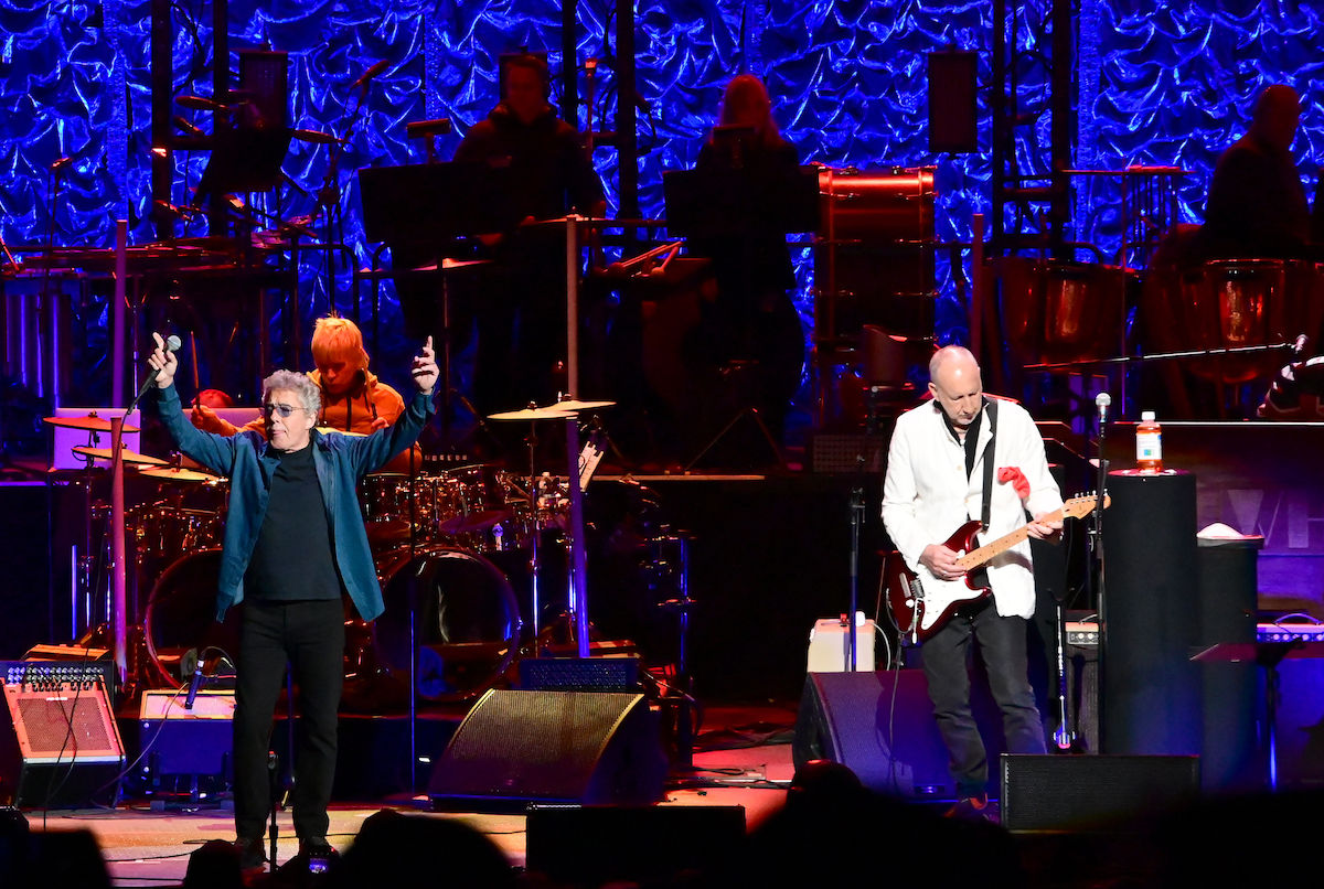 The Who performing in Illinois in 2019