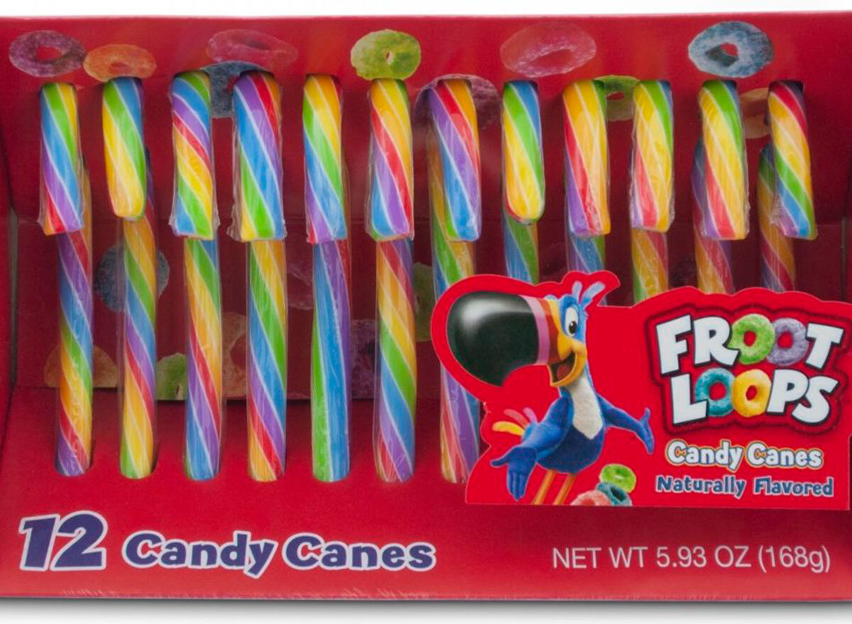 foot loops candy canes