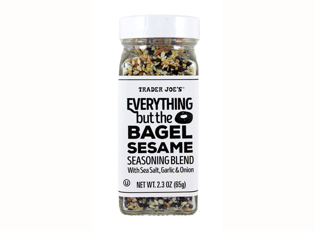 everything but the bagel seasoning from trader joe's