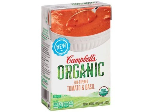 Campbell's Organic Sun-Ripened Tomato & Basil