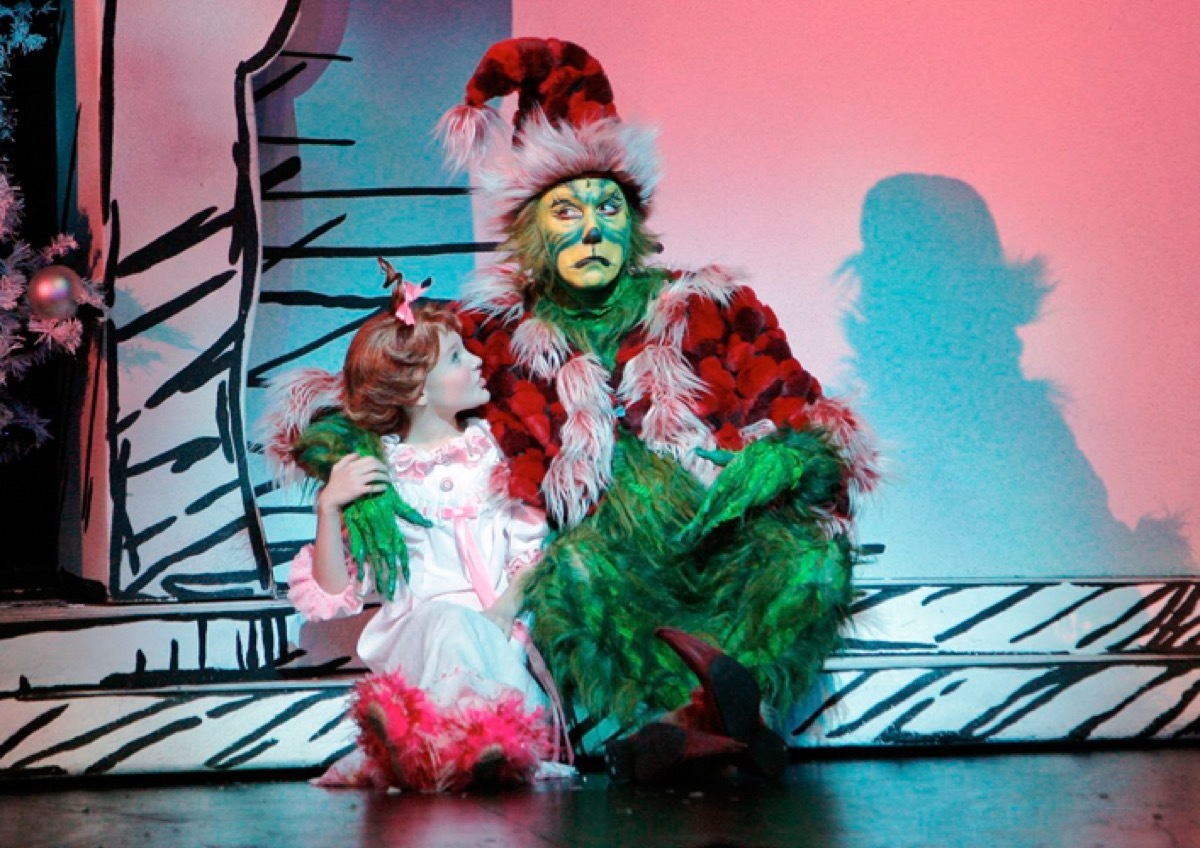 Patrick Page in The Grinch musical