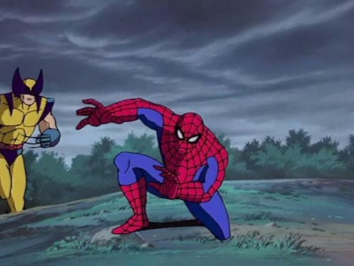 Still from the Spider-Man episode 