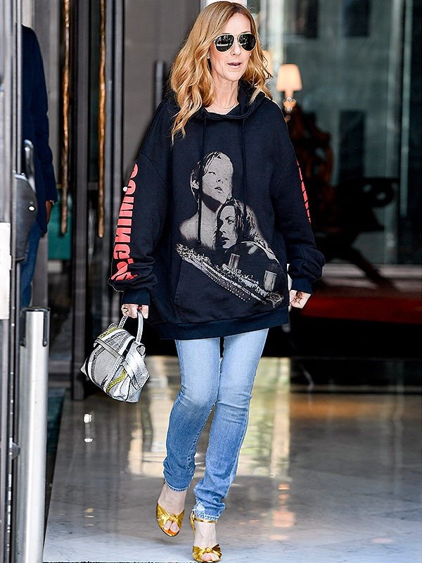 celine-dion-Titanic-sweatshirt | 10 Reasons Why Celine Dion Is Our New Style Icon | Her Beauty