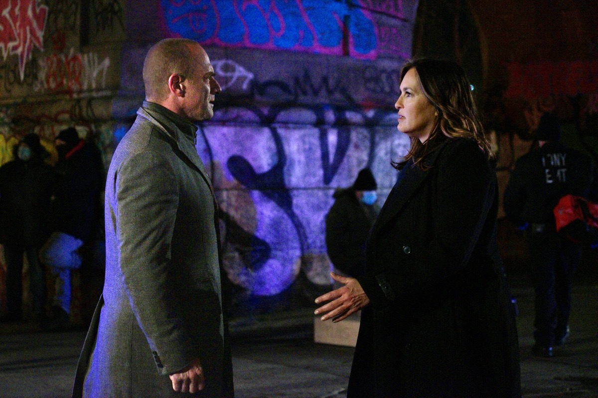 Still from the Law & Order: SVU episode 