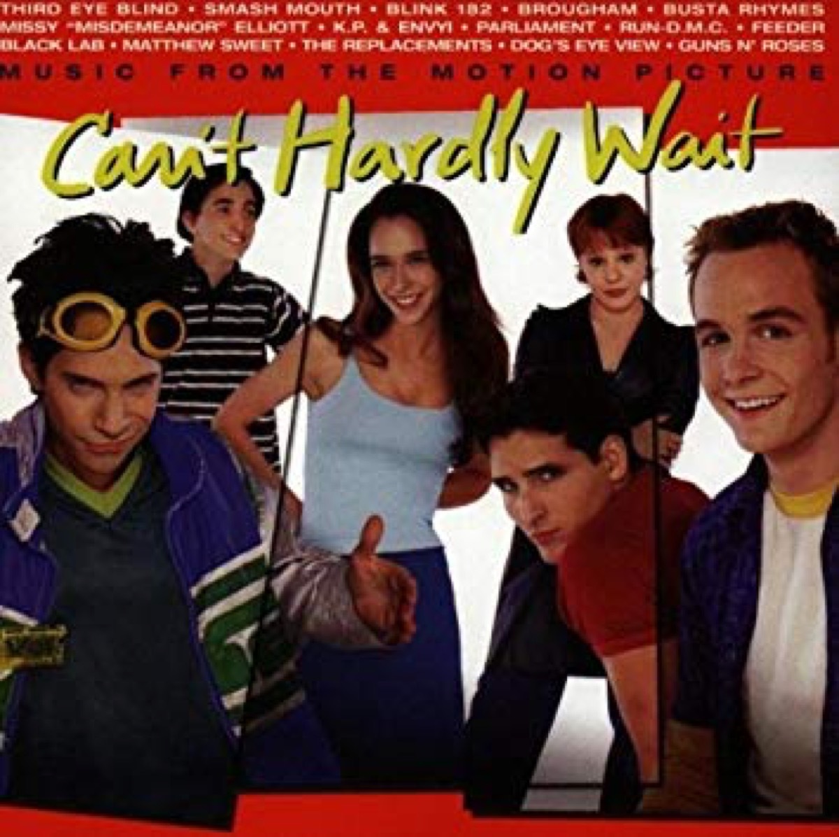 can't hardly wait movie soundtrack album cover