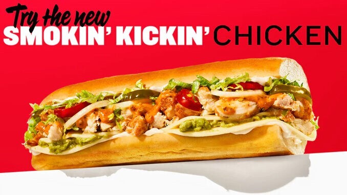 Jimmy John's Smokin' Kickin' Chicken Sandwich