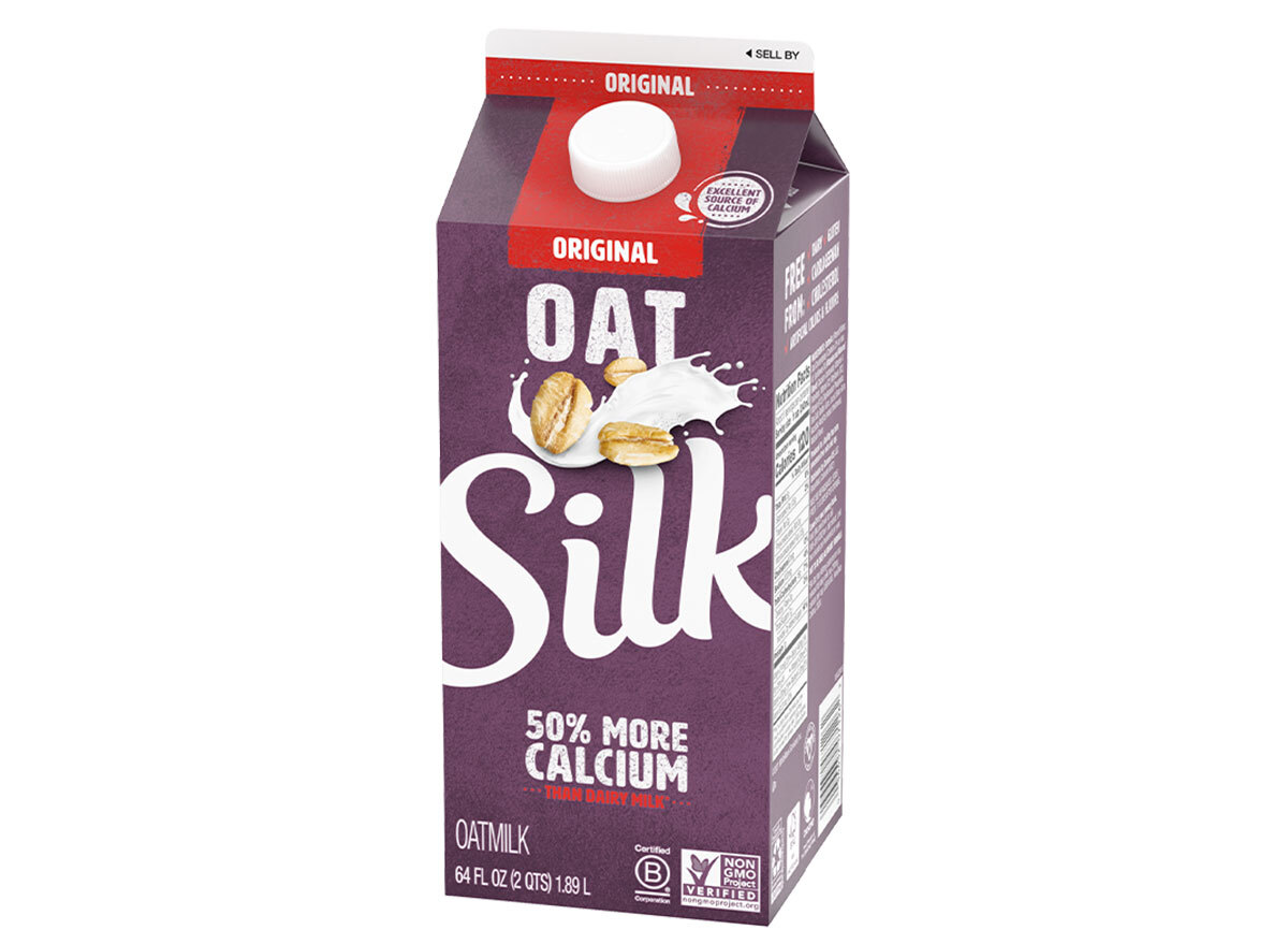 silk plain oatmilk