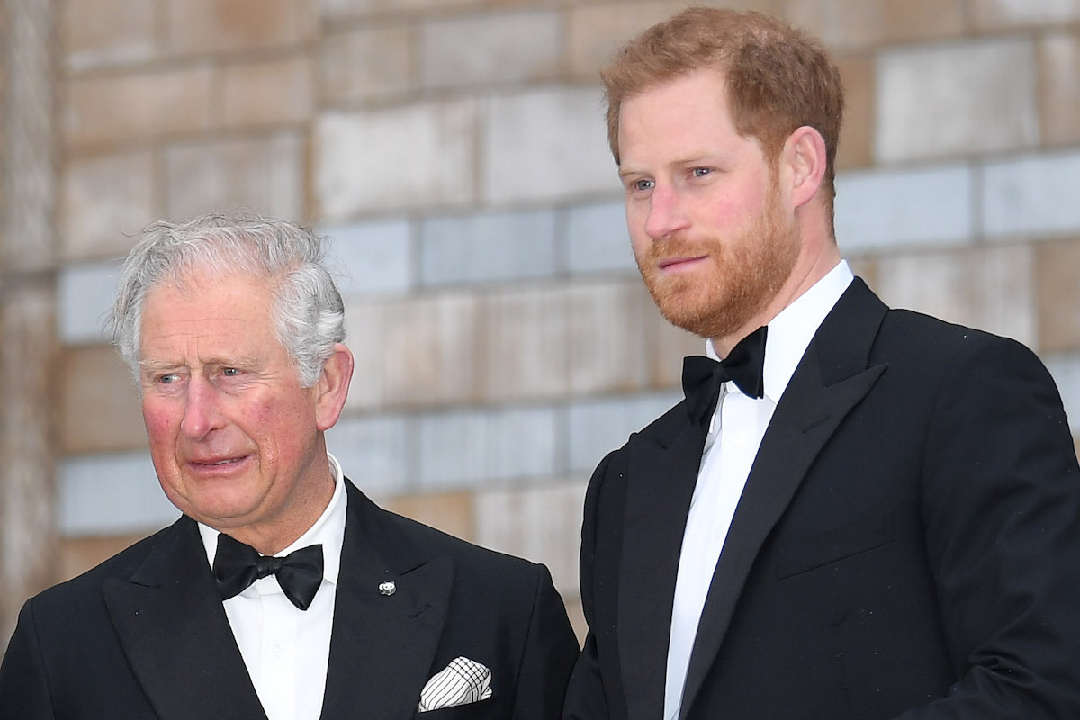 Prince Charles, Prince of Wales, and Prince Harry, Duke of Sussex