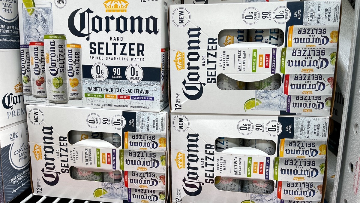 Cases of Corona Hard Seltzers