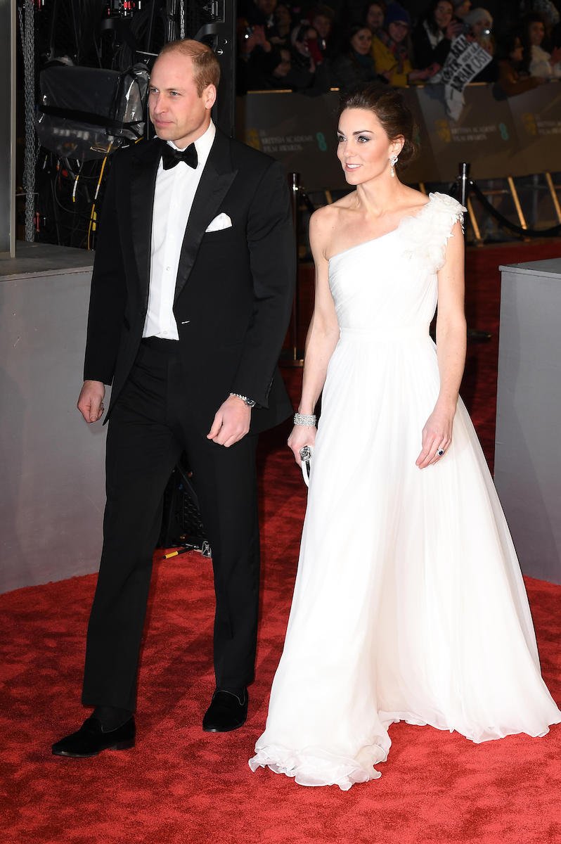 Prince William and Kate Middleton attend the EE British Academy Film Awards in London in 2019