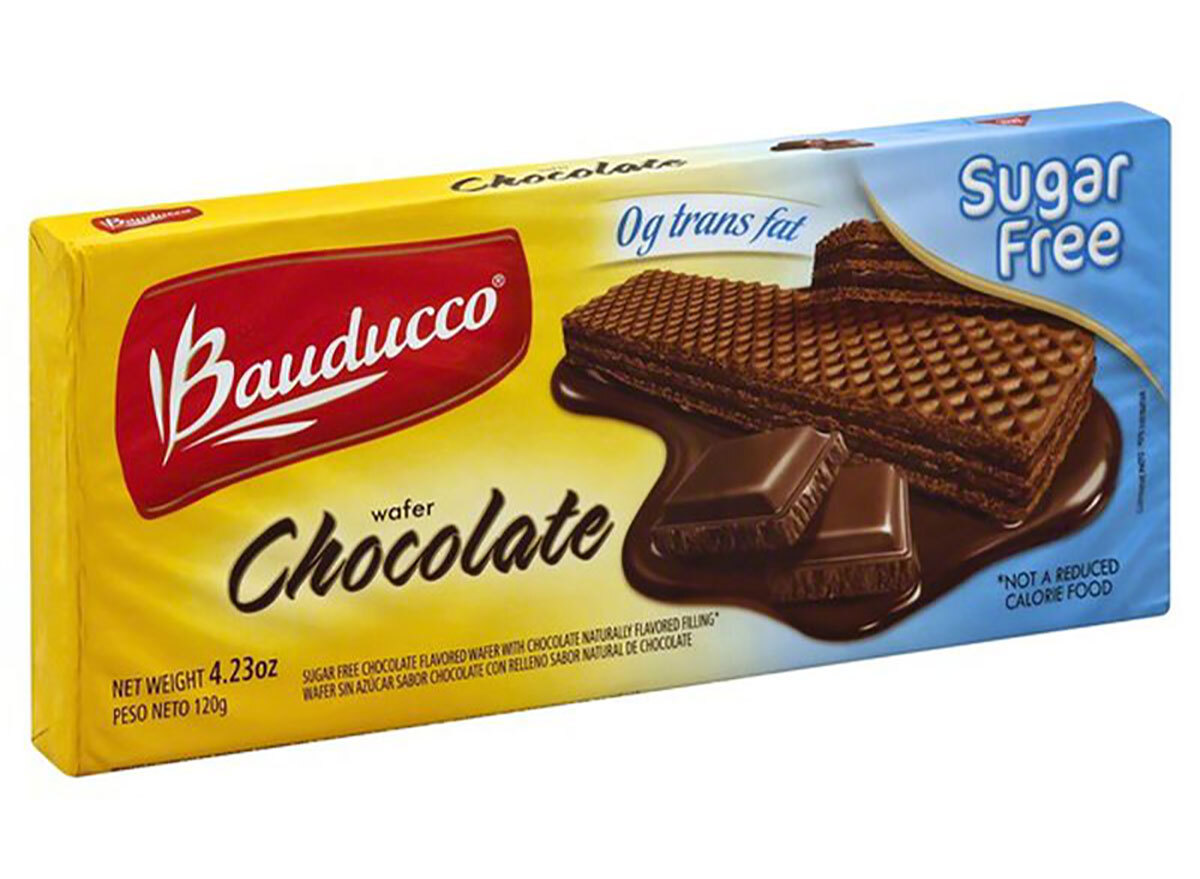 bauducco sugar free chocolate wafers