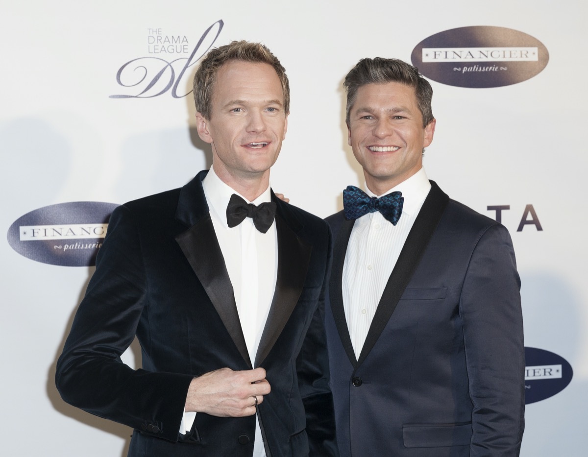 Neil Patrick Harris and David Burtka at the Musical Celebration of Broadway honoring Neil Patrick Harris in 2014