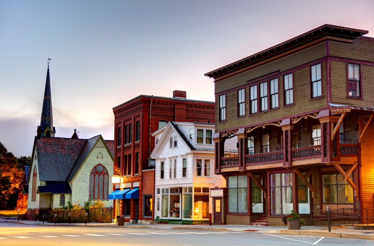 Cityscape photo of St. Johnsbury, Vermont