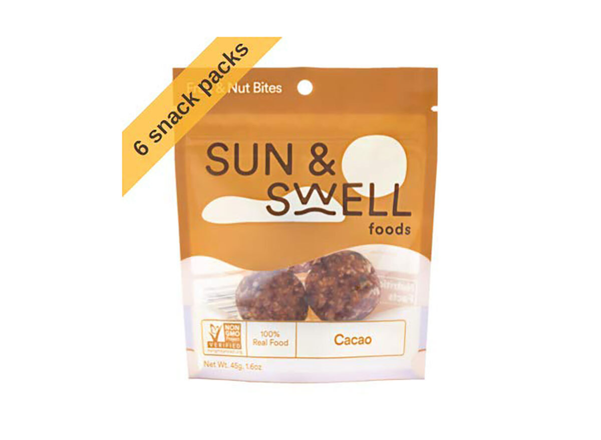 sun and swell cacao snack bites
