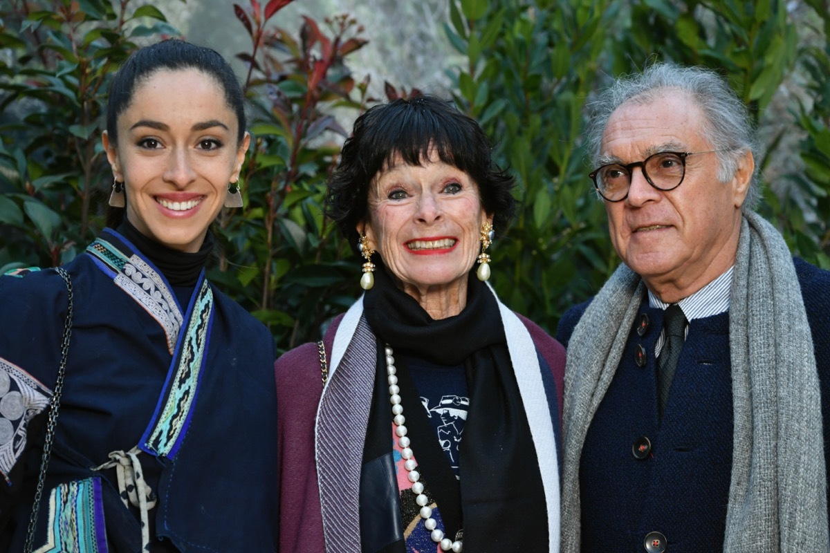 Oona Chaplin, Geraldine Chaplin and Patricio Castilla in 2019