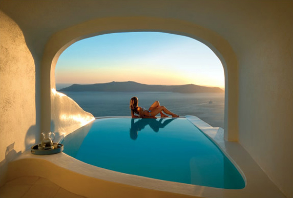 11. Kiekies hotel pool, Santorini, Greece 2